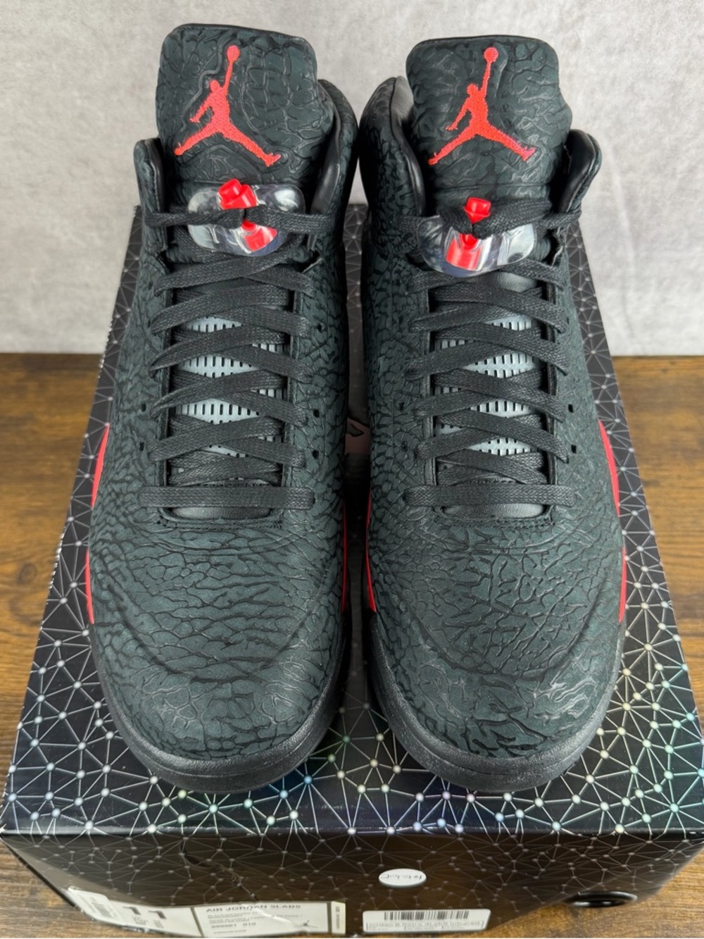 Air Jordan 5 Retro 3Lab5 Infrared Size 11 599581-010 Men’s Sneakers OG Rare MJ - Picture 5 of 9